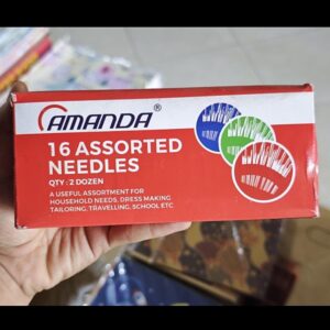 Jarum Piring Amanda 1 Box Isi 24pc