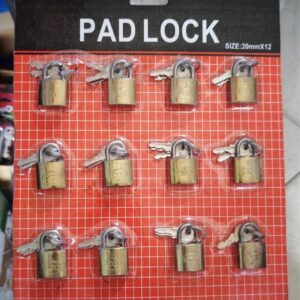 Gembok Koper Mini Isi 12pc