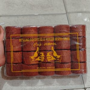 Benang Sol Cokelat Isi 12pc