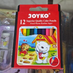 Pulas/Pensil Warna Joyko 12W Pendek