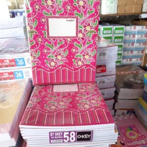 Buku Okey Isi 58 Lembar Batik 1 pak