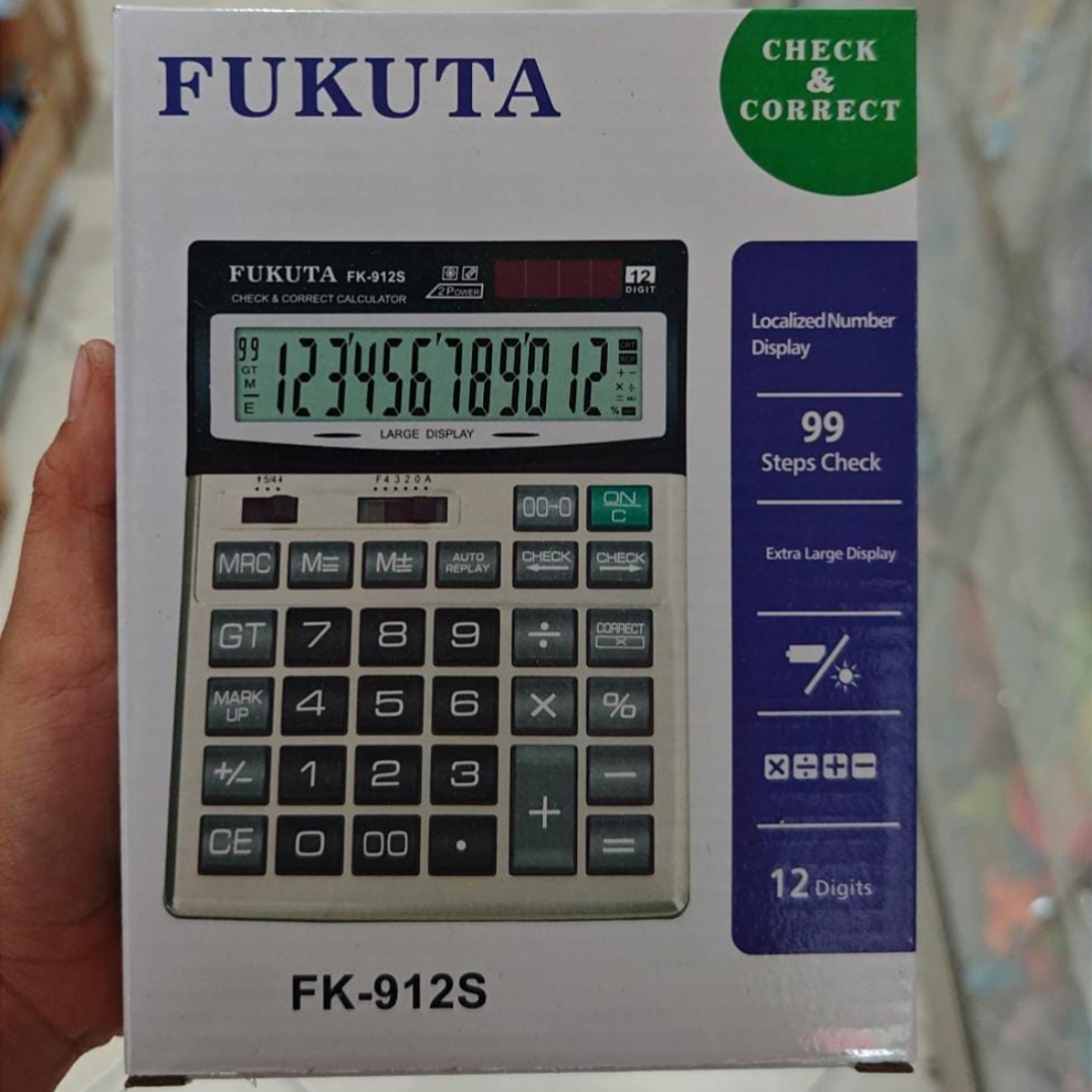 Kalkulator Fukuta Besar 912 1pc